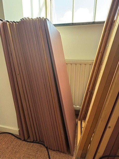 Lundia verschillende kastdelen (kleur: oud roze) te koop!, Ophalen, Gebruikt, 100 tot 150 cm, 150 tot 200 cm