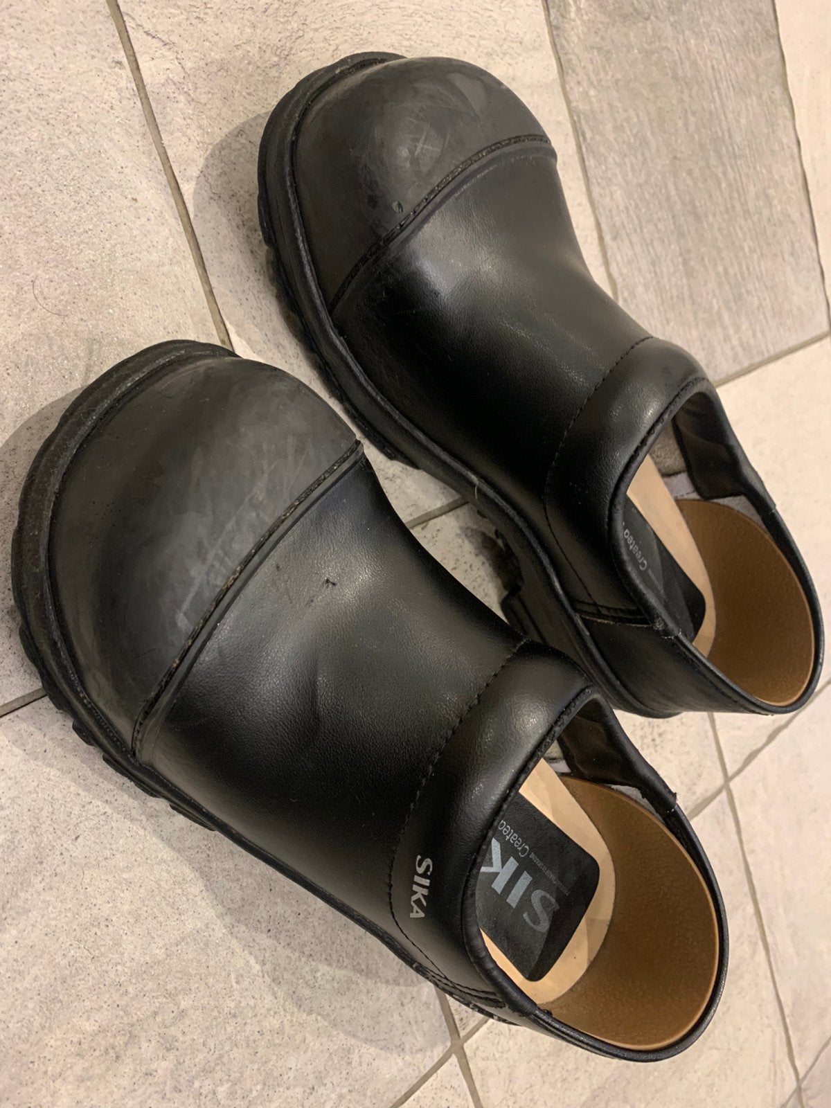 Sika comfort xs klompschoenen maat 39/40, Zwart, Ophalen of Verzenden, Werkschoenen, Gedragen