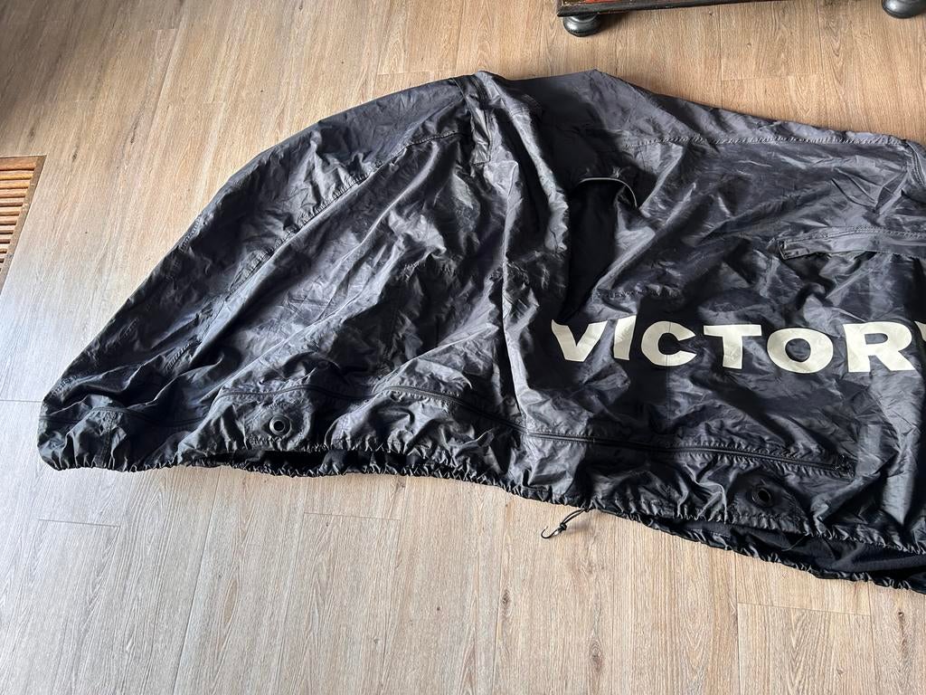 Originele Victory motorhoes zwart waterdicht, Ophalen, Zo goed als nieuw