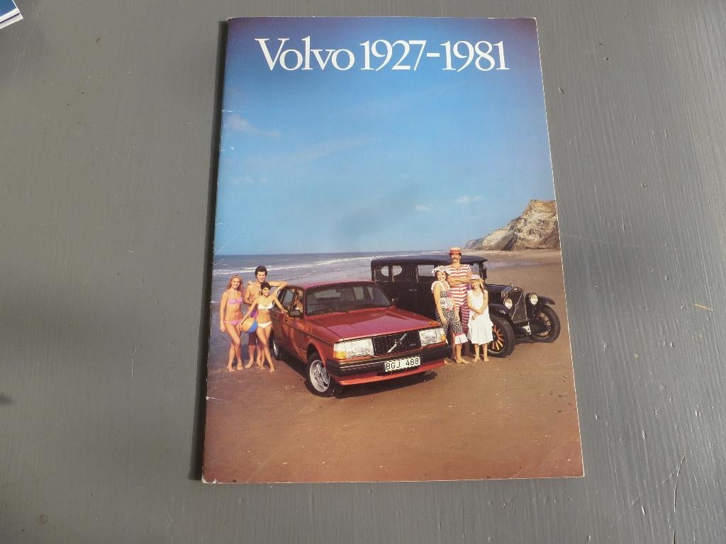 Volvo folder 1927-1981, Ophalen of Verzenden, Zo goed als nieuw, Overige merken