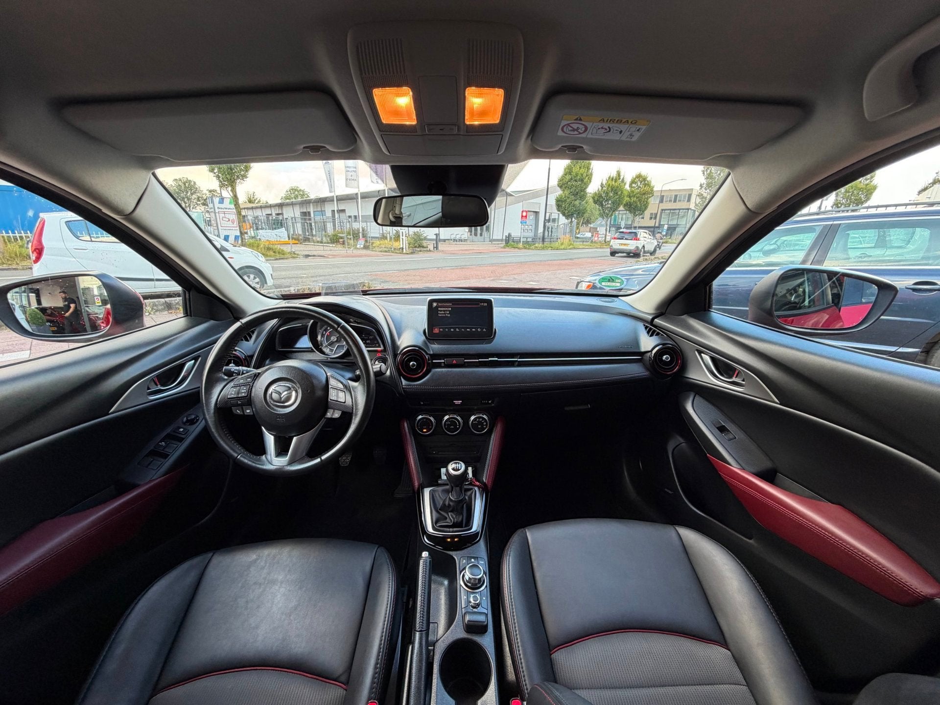 Mazda CX-3 2.0 SkyActiv-G 120 GT-M NAV|CAM|ACC|Leder|Carplay, Auto's, 1998 cc, Gebruikt, Euro 6, 4 cilinders