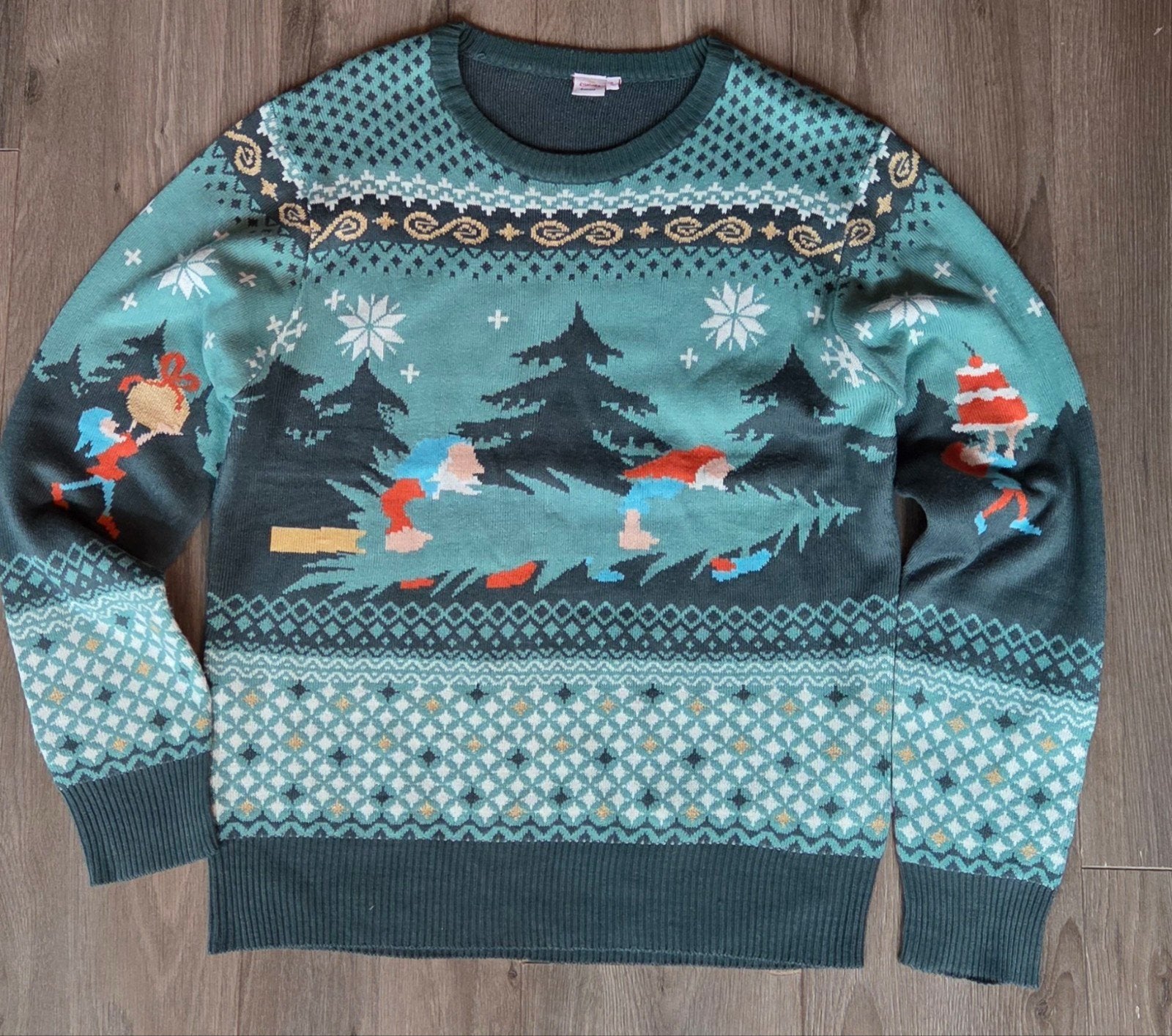Efteling kersttrui maat S, Ophalen of Verzenden, Zo goed als nieuw, Kleding