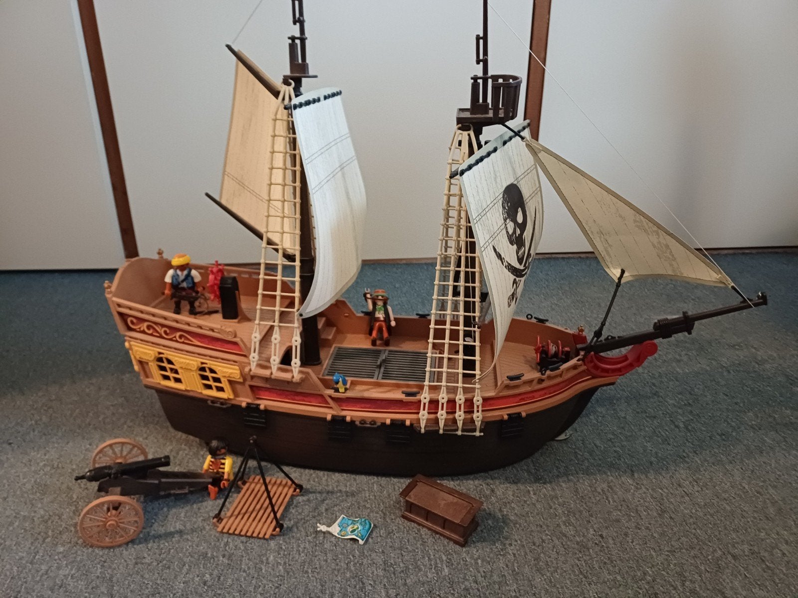 Playmobil Piratenschip met accessoires, Ophalen of Verzenden