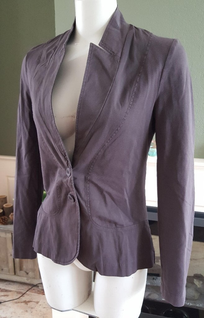 European Culture mooi bruin jasje mt S 36, Kleding | Dames, Bruin, Verzenden, European Culture, Zo goed als nieuw