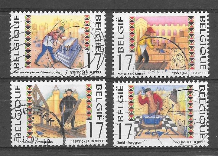 Belgie 1997  Ambachten, Verzenden, Gestempeld