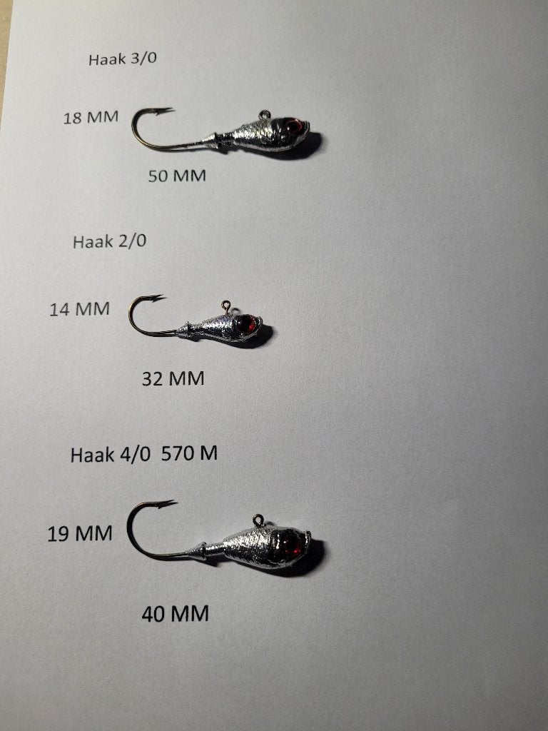 Te koop Minnows loodkopjes 8/12/14/16/18, Watersport en Boten, Ophalen of Verzenden, Nieuw