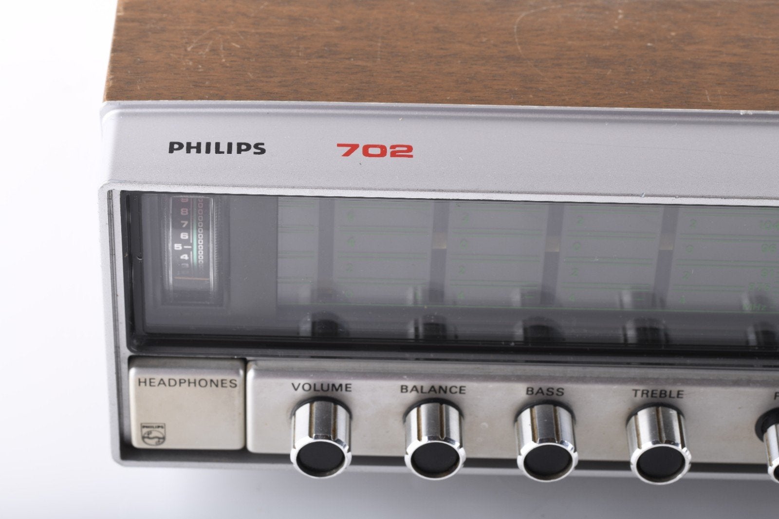 Vintage Philips 702 Hifi Stereo Tuner - Jaren '70, Audio, Tv en Foto, Radio's, Ophalen of Verzenden, Gebruikt, Radio