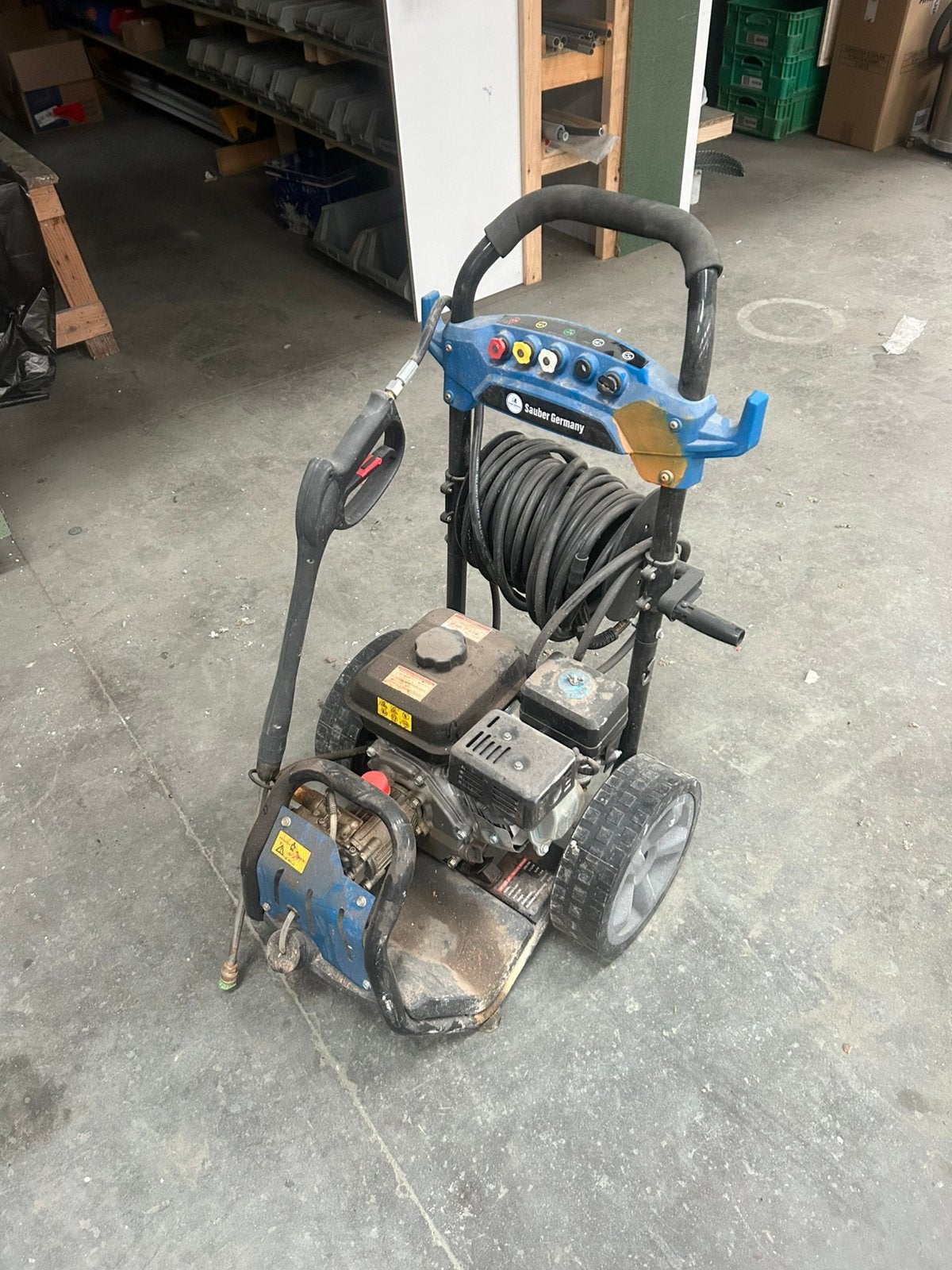 Benzine hogedrukreiniger, 7 pk motor, Sauber Germany, Ophalen, Gebruikt, Benzine