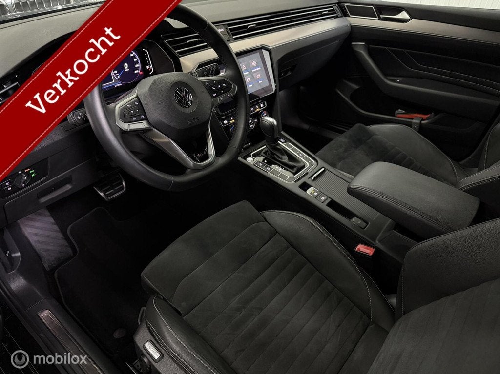 Volkswagen Passat Variant 2.0 TSI R-Line DSG|360 camera|LED|, Auto's, Euro 6, 1984 cc, 1470 kg, 84 €/maand