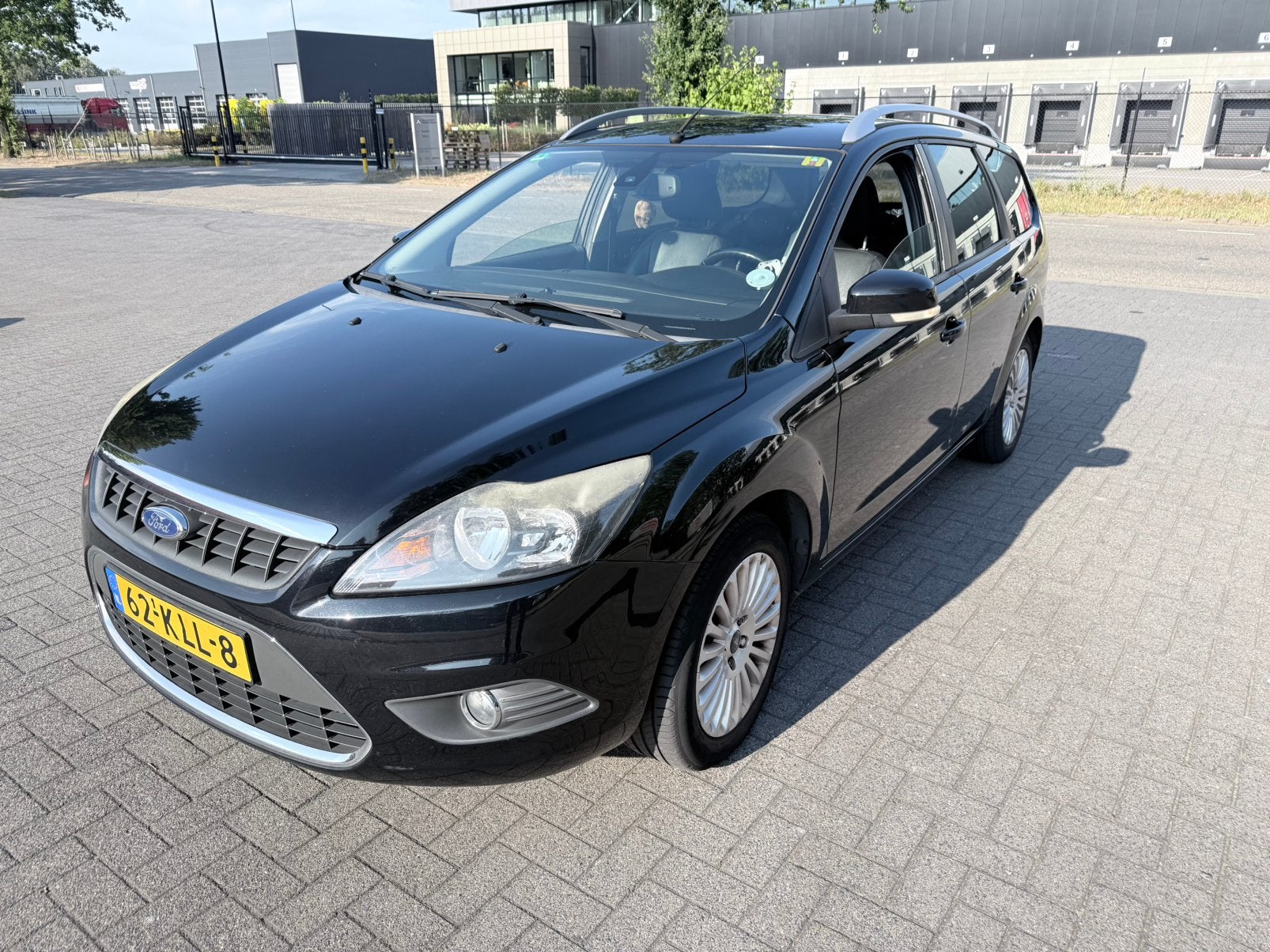 Ford Focus 1.8 92KW Wagon 2010 Zwart, Auto's, Ford, Particulier, Focus, Benzine, C, Stationwagon, Handgeschakeld, Origineel Nederlands