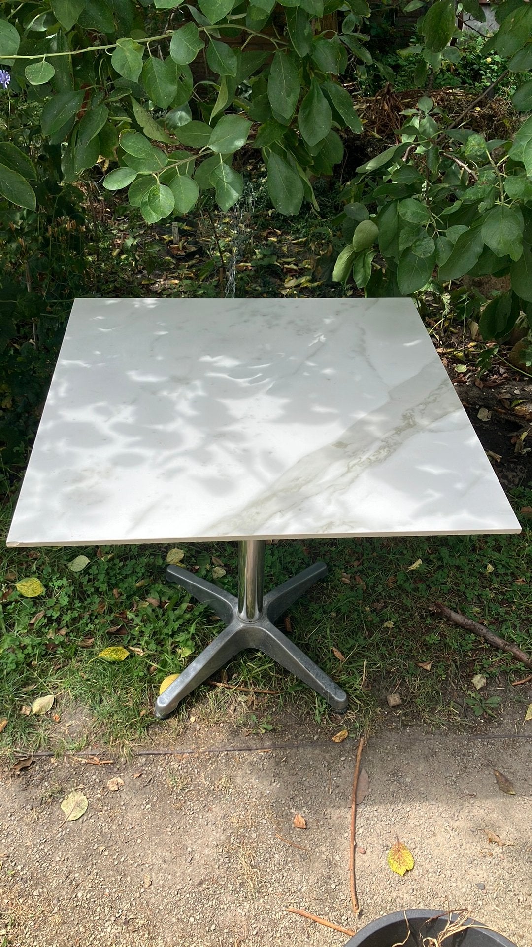 Tuintafel, Ophalen, Gebruikt, Vierkant, Overige materialen