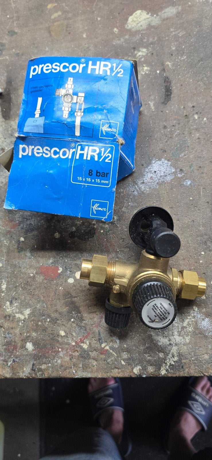 Prescor HR1/2 8 bar 15x15x15mm drukregelaar, Ophalen of Verzenden, Nieuw, Overige merken, Overige typen
