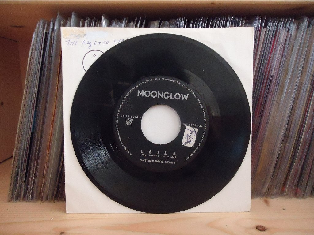 7" Single The Regento Stars - Leila / Lugano, Gebruikt, 7 inch, Ophalen of Verzenden, Pop