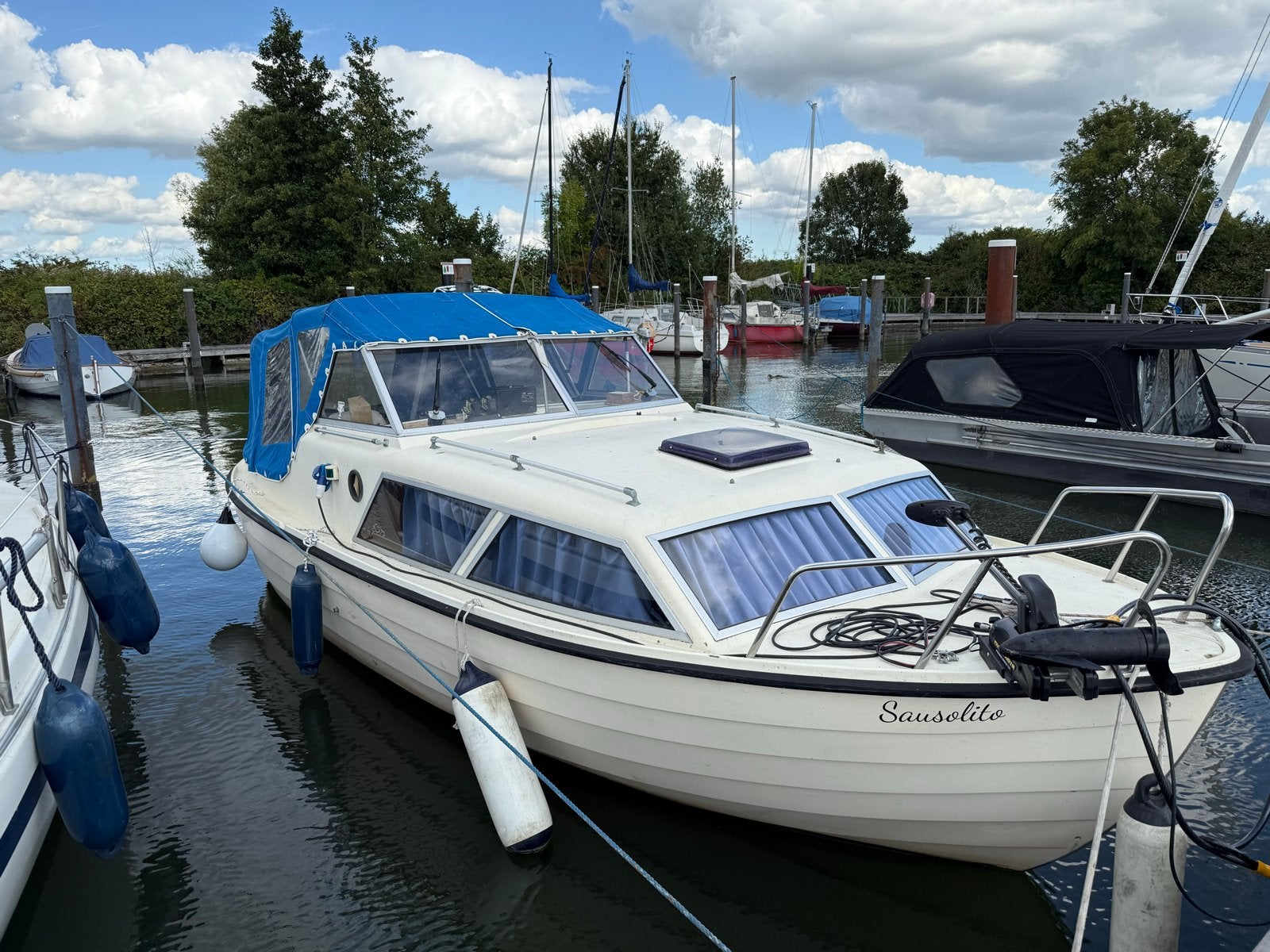 Noorse spitgatter nidelv 24, Ophalen, Gebruikt, Afdekzeil, Diesel