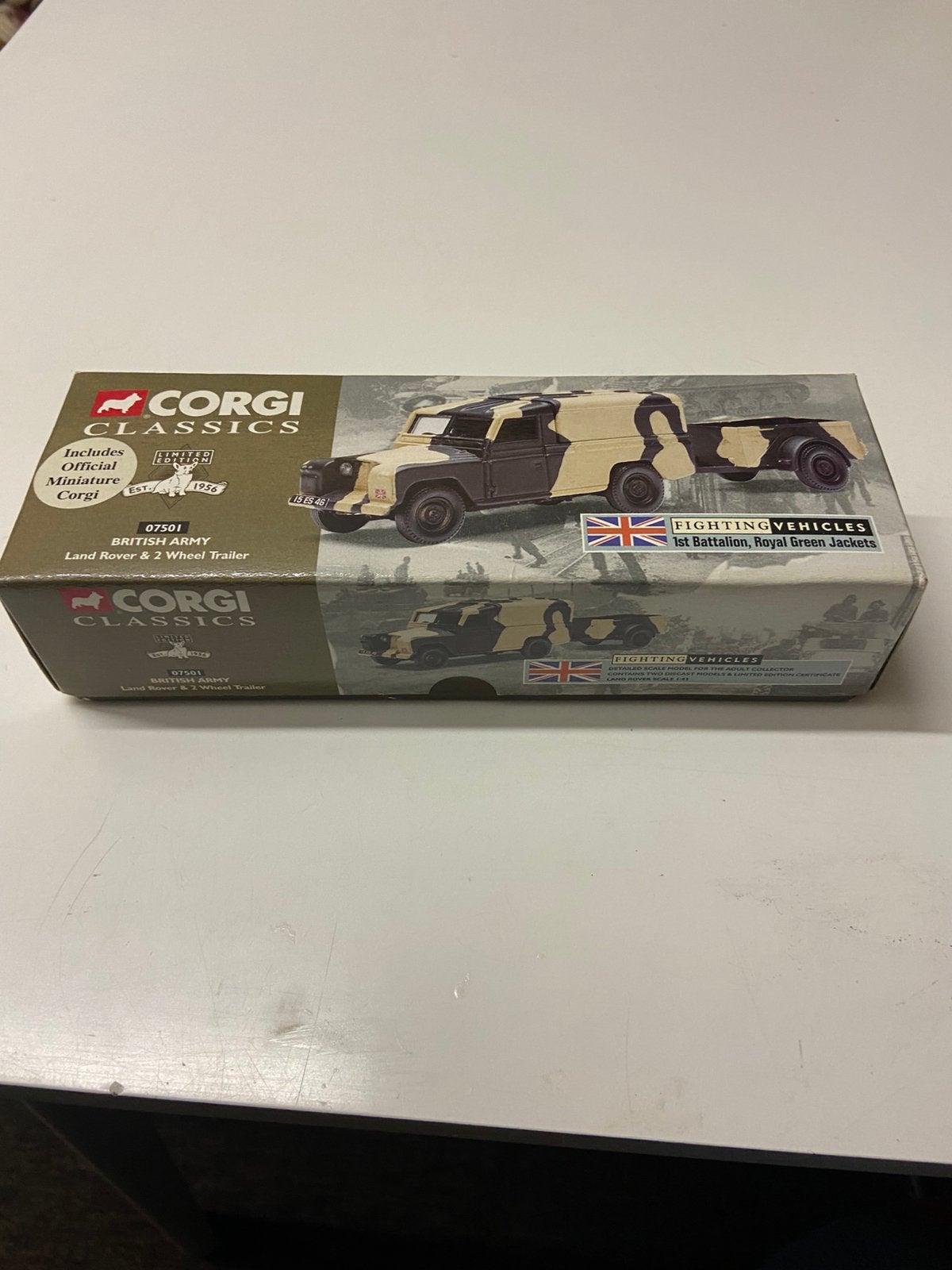 Corgi militair klassieker, Ophalen of Verzenden, Zo goed als nieuw, Auto, Corgi