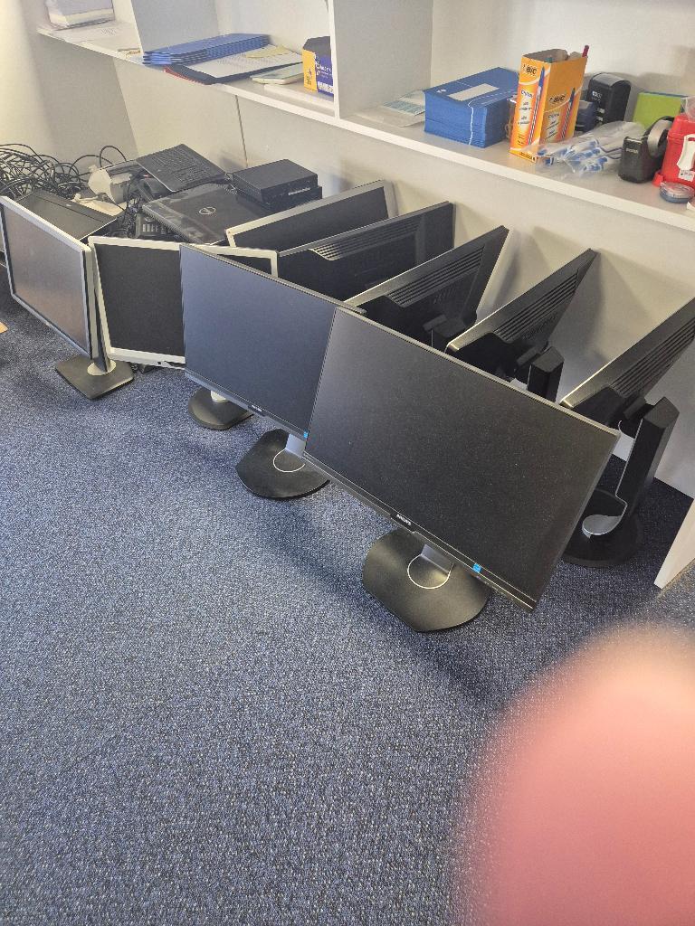 beeldschermen, scan apparaten en telefooncentrale, Computers en Software, Monitoren, Ophalen, Gebruikt, 60 Hz of minder, Overige typen