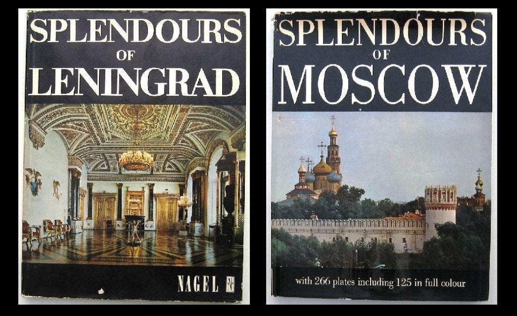 [Rusland] Splendours of Moscow & Leningrad - Twee boeken, Boeken, Ophalen of Verzenden, Gelezen, Europa