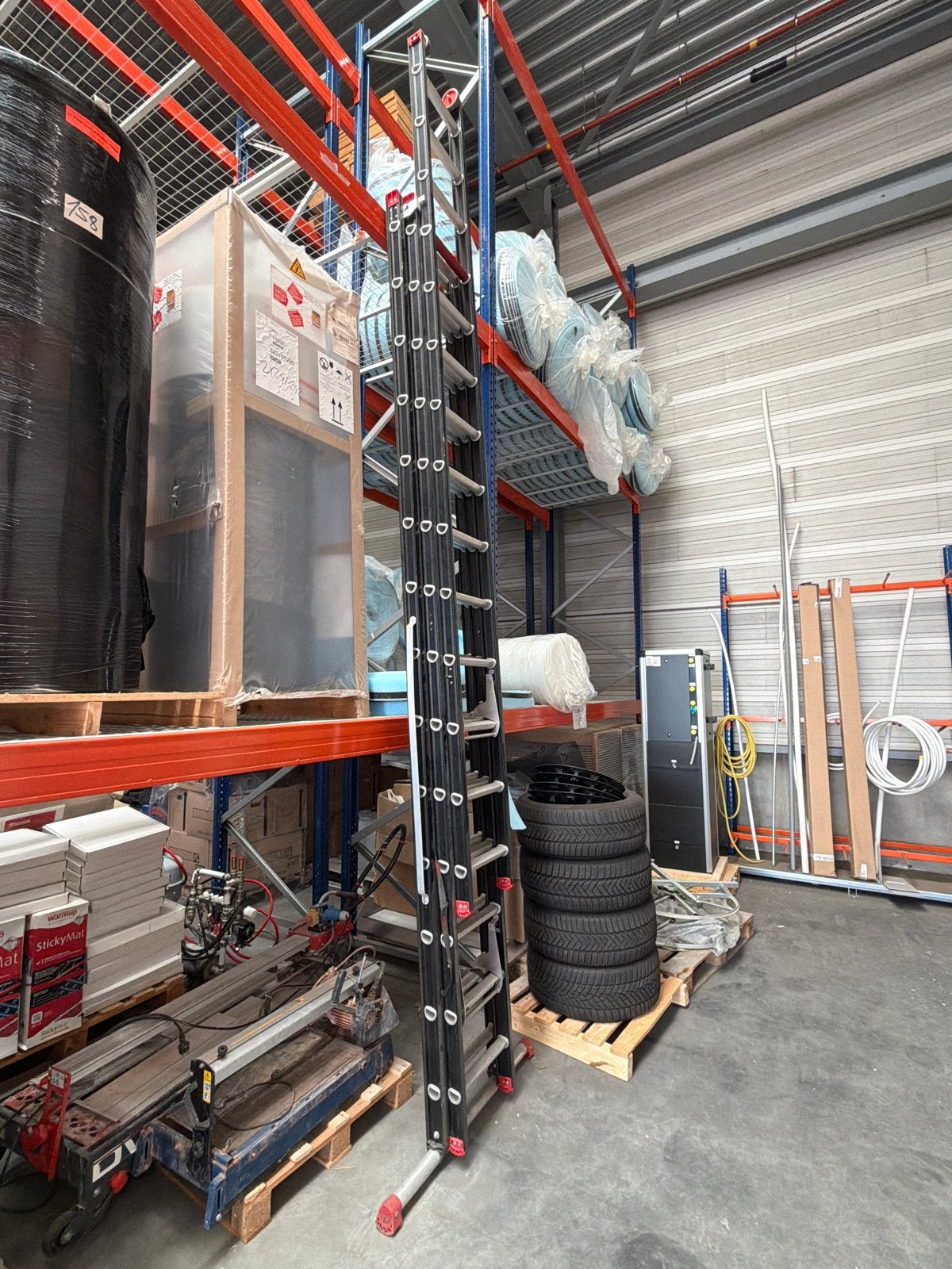 Altrex Mounter ZR 3099 Professionele Schuifladder, Ophalen, Gebruikt, Ladder, Opvouwbaar of Inschuifbaar