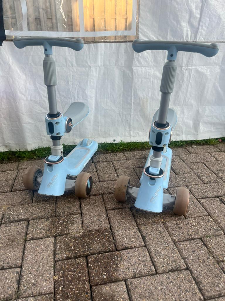 Steps zit steps, Fietsen en Brommers, Ophalen, Gebruikt, Gewone step