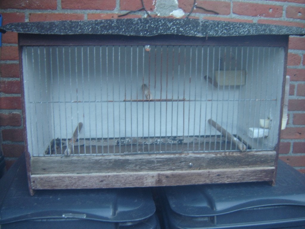 Vogelkooitje '', Dieren en Toebehoren, Vogels | Hokken en Kooien, Ophalen, Gebruikt, Hout, Vogelkooi