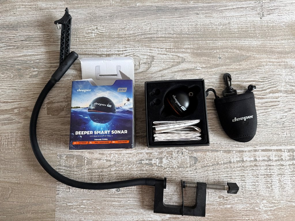Deeper pro met mount steun, Ophalen of Verzenden, Zo goed als nieuw, Overige typen