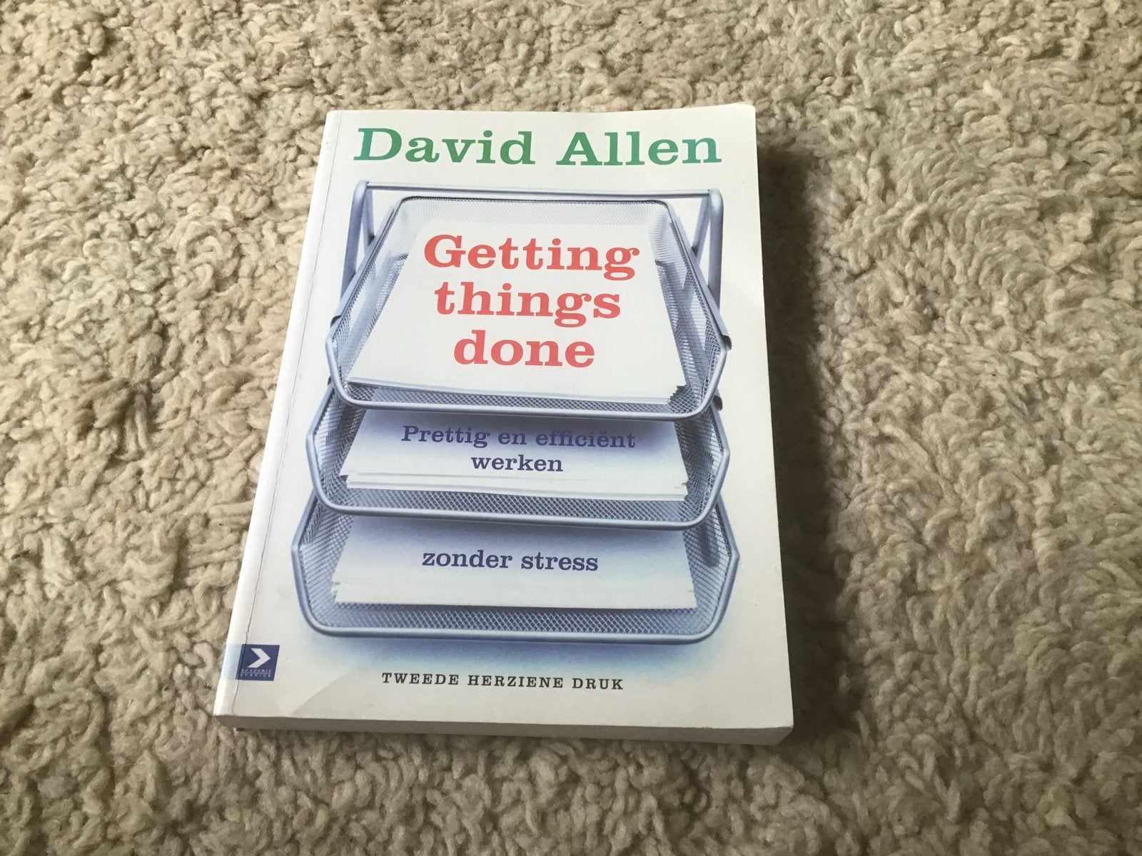 Getting Things Done - David Allen  opbr giro 555, Boeken, Ophalen of Verzenden, Gelezen