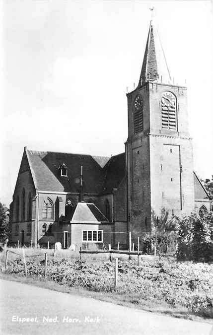 301-273-007 Elspeet Kerk, Verzenden, Voor 1920, Gelderland
