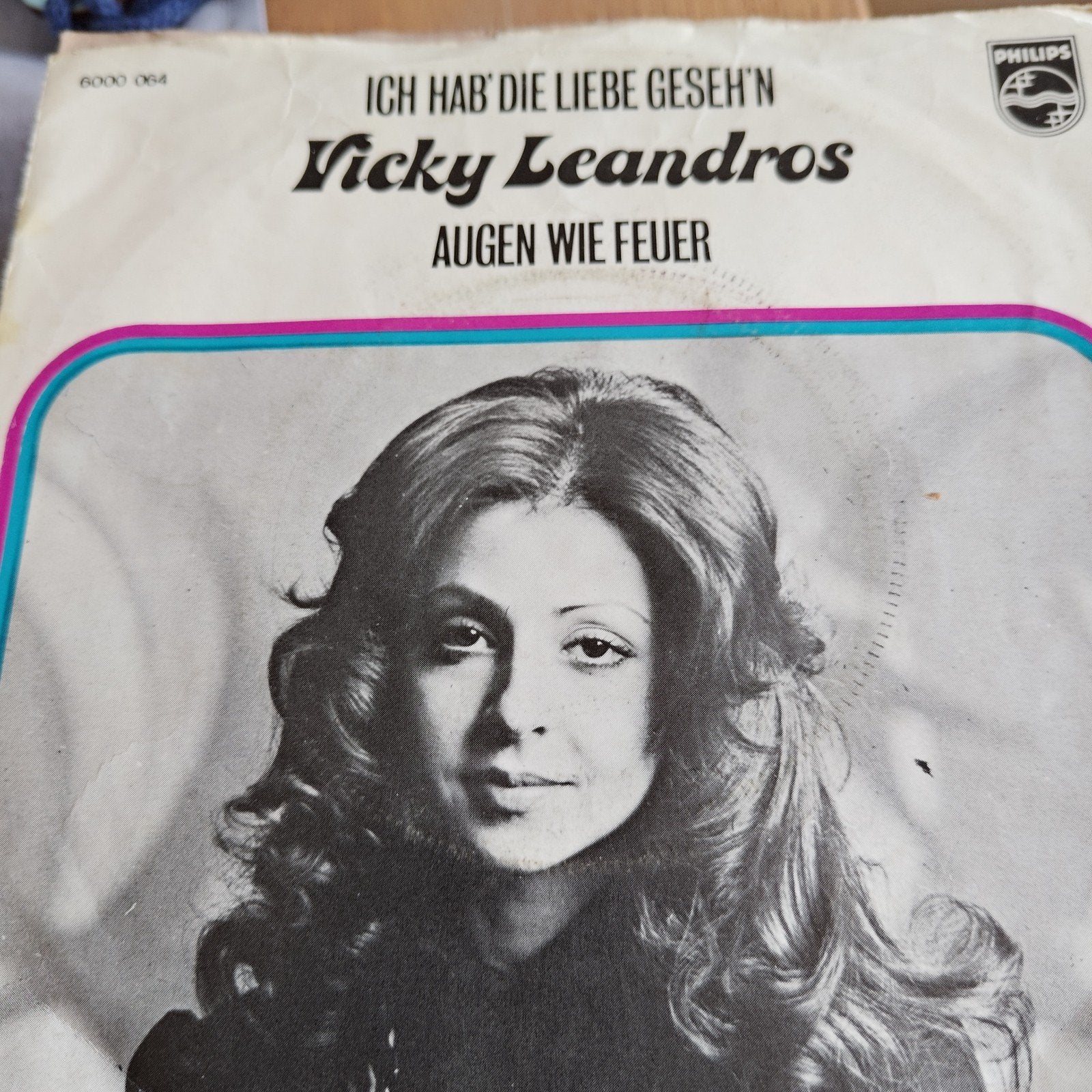 Vicky Leandros Ich Hab' Die Liebe Geseh'n / Augen Wie Feue, Gebruikt, 7 inch, EP, Schlager