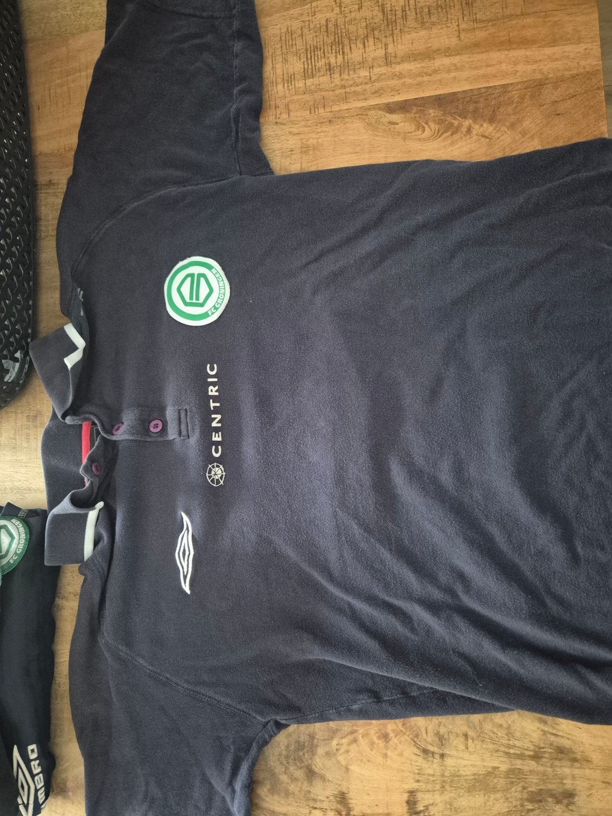 FC Groningen Umbro shirt maat M, Maat 38/40 (M), Zwart, Overige typen, Umbro