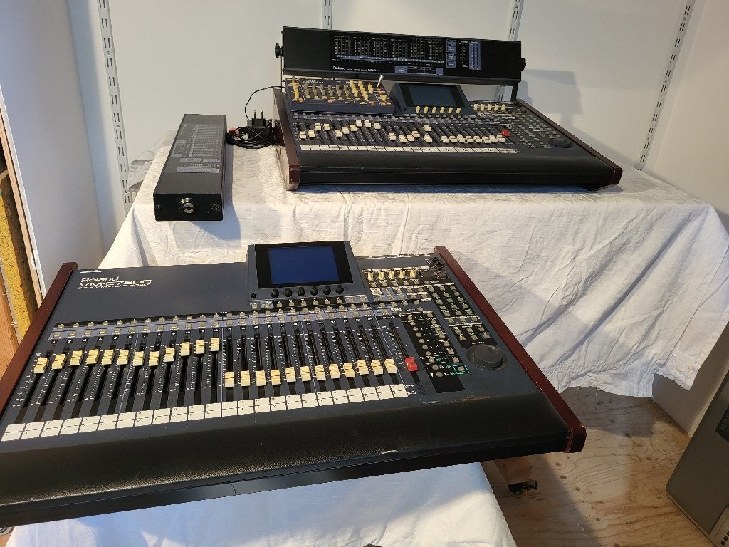 Roland VM 7200, Ophalen, Gebruikt