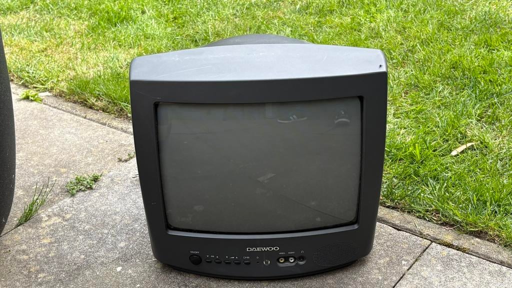 Old school tv-tje, Audio, Tv en Foto, Vintage Televisies, Ophalen, Zo goed als nieuw, Overige merken