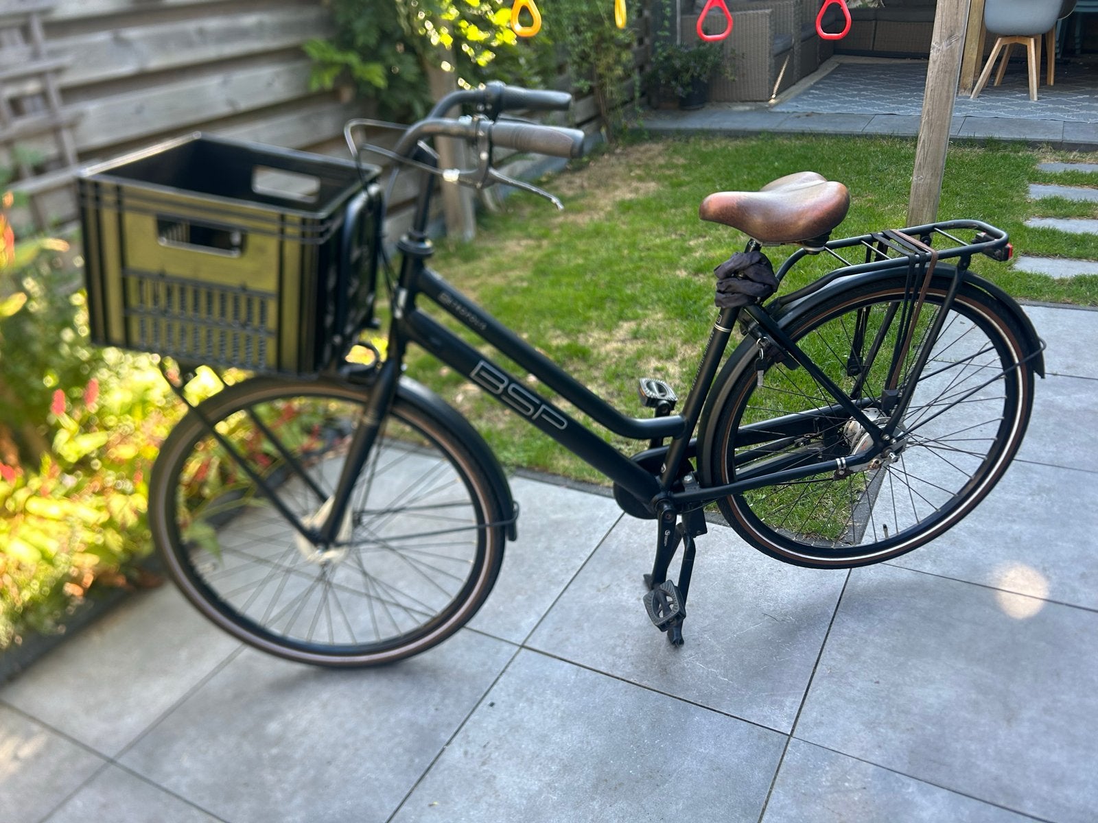 BSP Metropolis Damesfiets - Zwart N7, Fietsen en Brommers, Versnellingen, Trommelrem, Ophalen, Overige merken