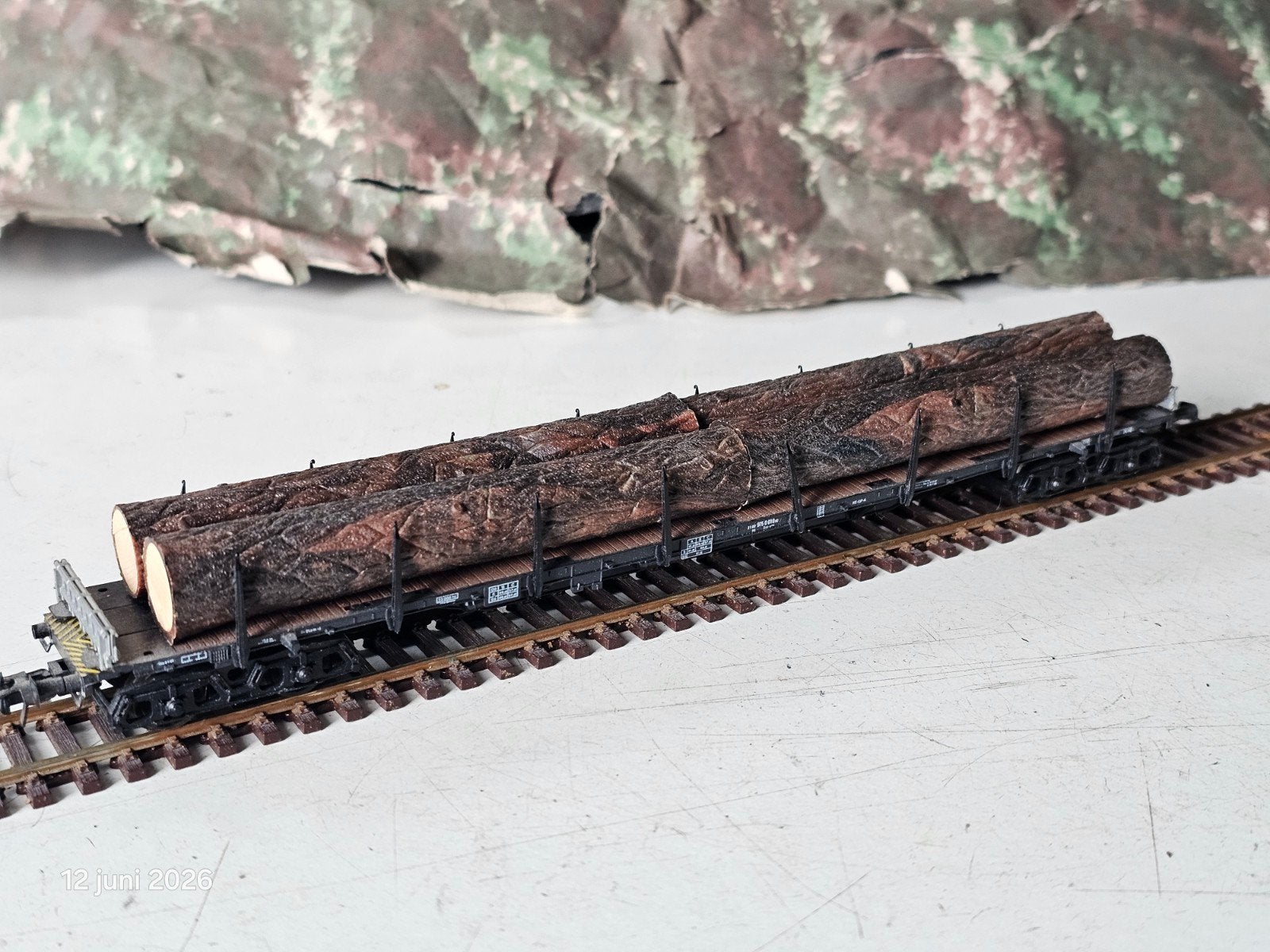 Modeltrein Ho roco rongenwagen zgan, Gelijkstroom, Wagon, Ophalen of Verzenden, Zo goed als nieuw