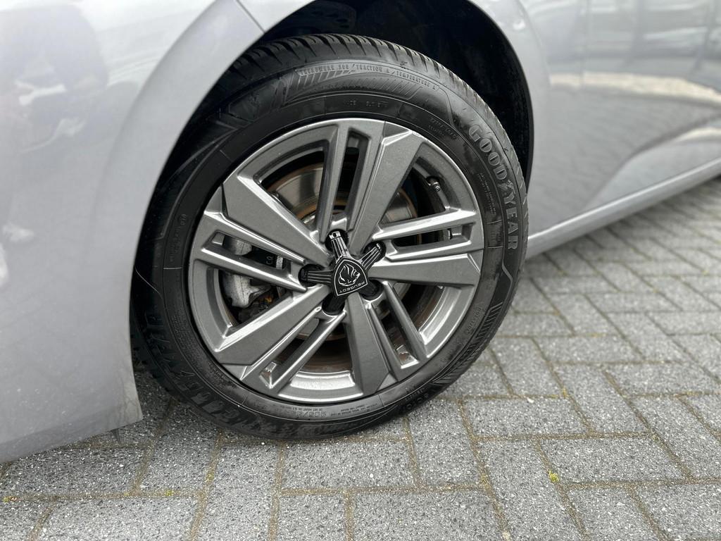 Peugeot 308 SW 1e Eig. | Automaat | CarPlay | Navi | Camera, Auto's, Peugeot, Gebruikt, Leder en Stof, Origineel Nederlands, 130 pk