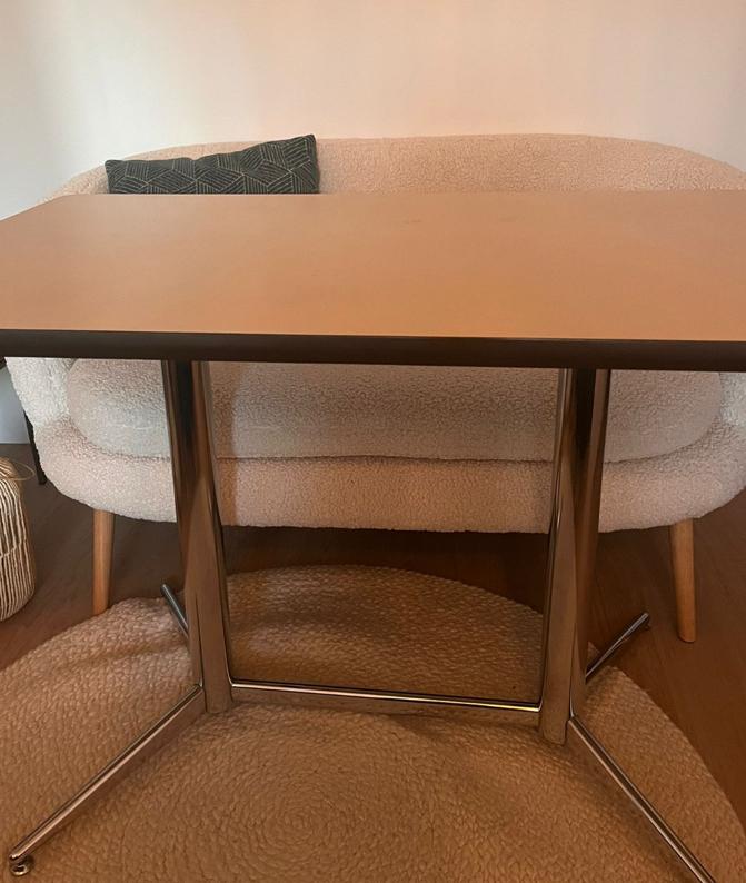 Vintage bureau, Huis en Inrichting, Tafels | Eettafels, Ophalen, Gebruikt, 50 tot 100 cm, 100 tot 150 cm