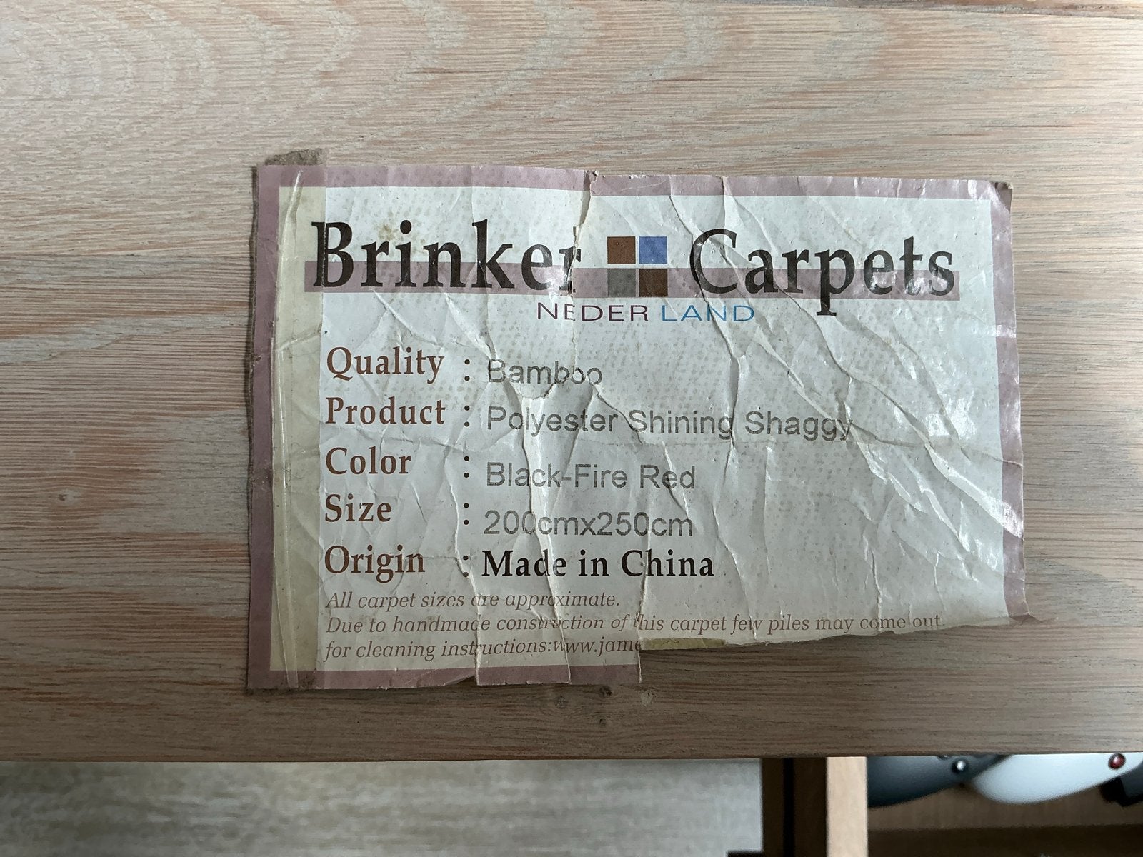 Foto 6 van Brinker Carpets Polyester Shining Shaggy Vloerkleed