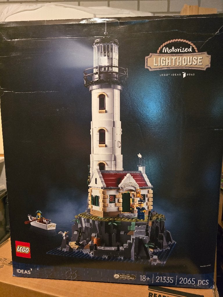 Lego 21335 Motorized Lighthouse nieuw in doos, Lego, Nieuw, Ophalen of Verzenden, Compleet