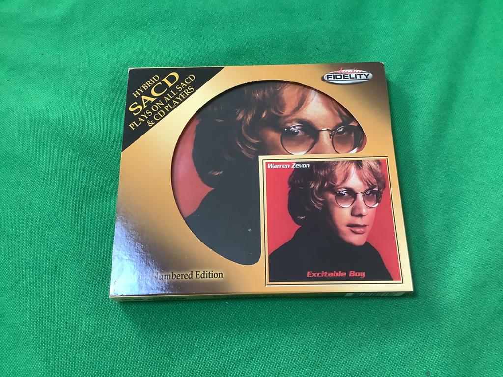 Warren Zevon-Excitable Boy SACD (US/very rare!!), Ophalen of Verzenden, Zo goed als nieuw, Poprock