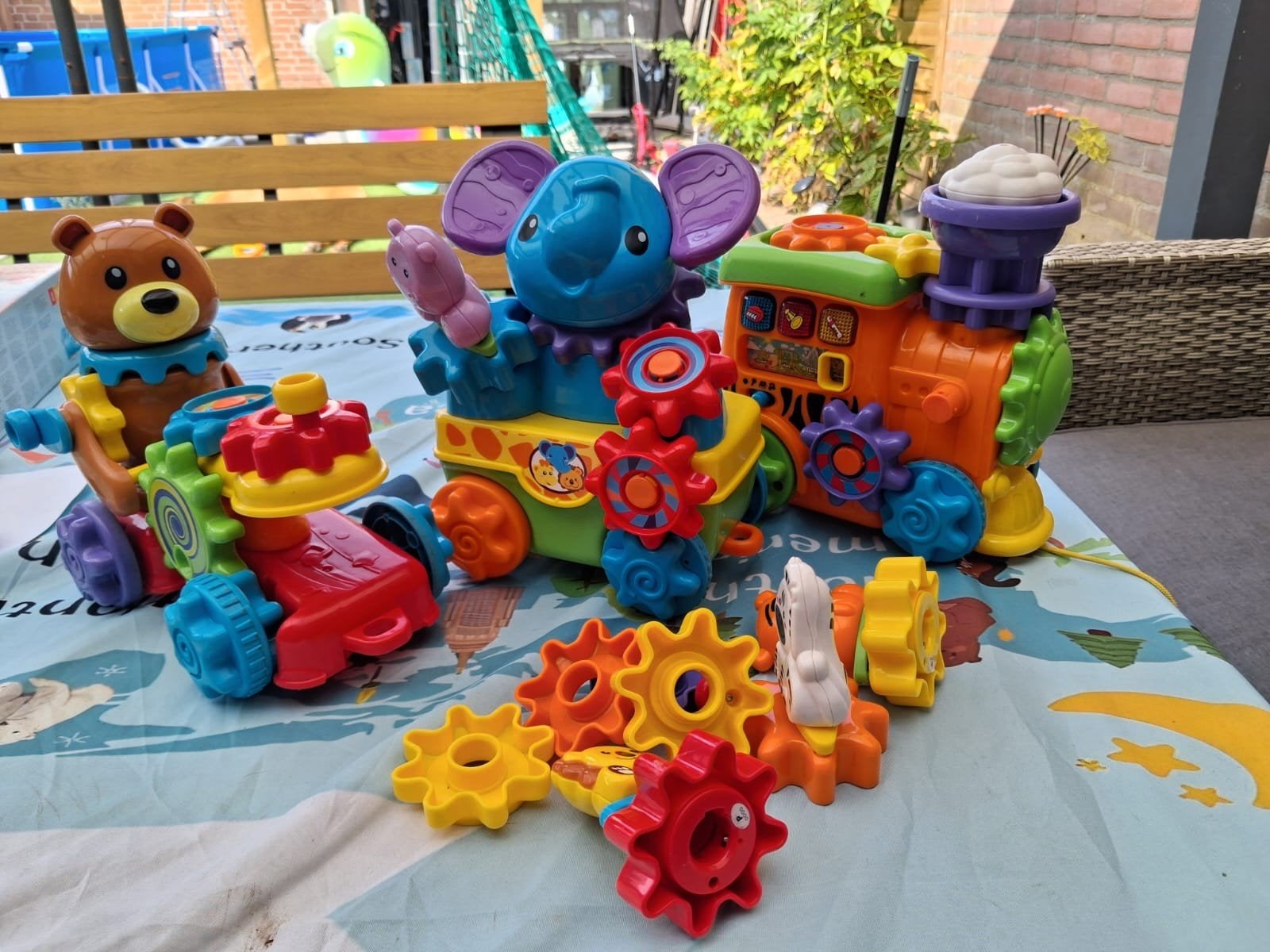 vtech dierentrein, Kinderen en Baby's, Speelgoed | Vtech, Ophalen, Gebruikt
