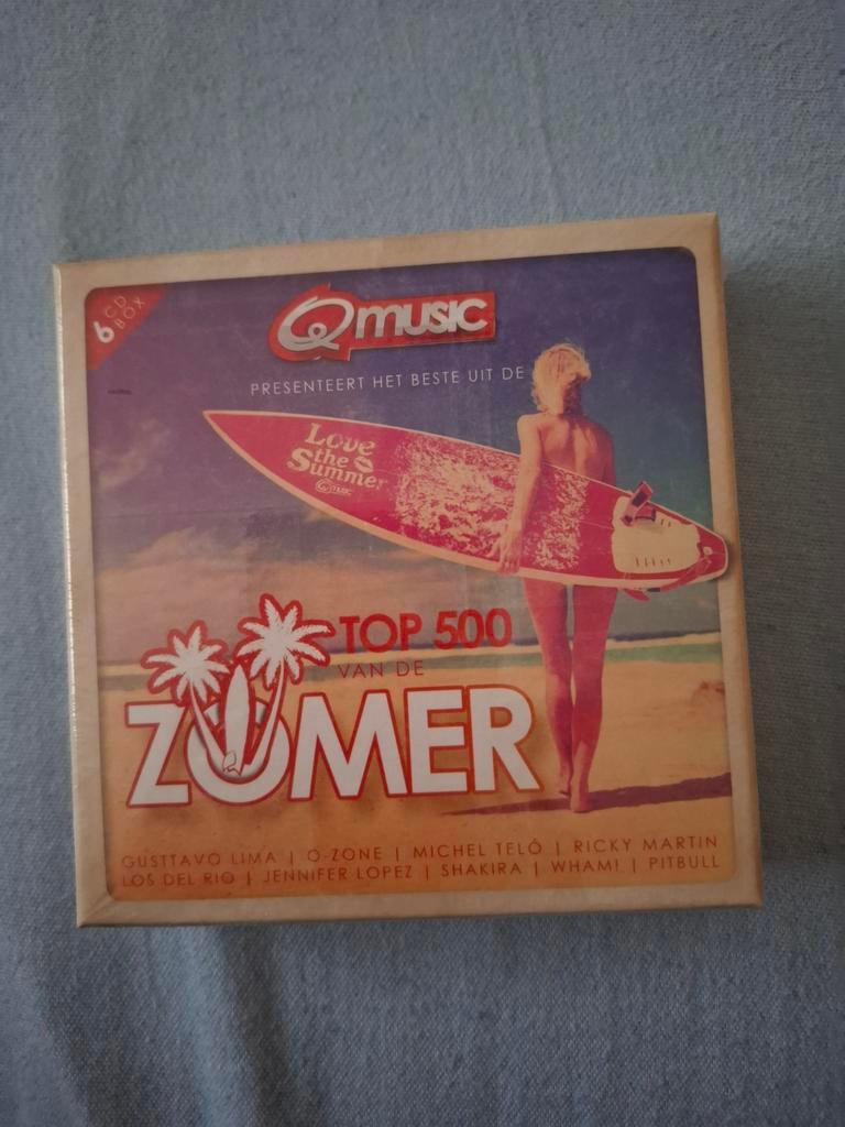 Qmusic Het Beste Uit De Top 500 Zomer - 6 CD Boxset Geseald, Ophalen of Verzenden, Nieuw in verpakking, Boxset