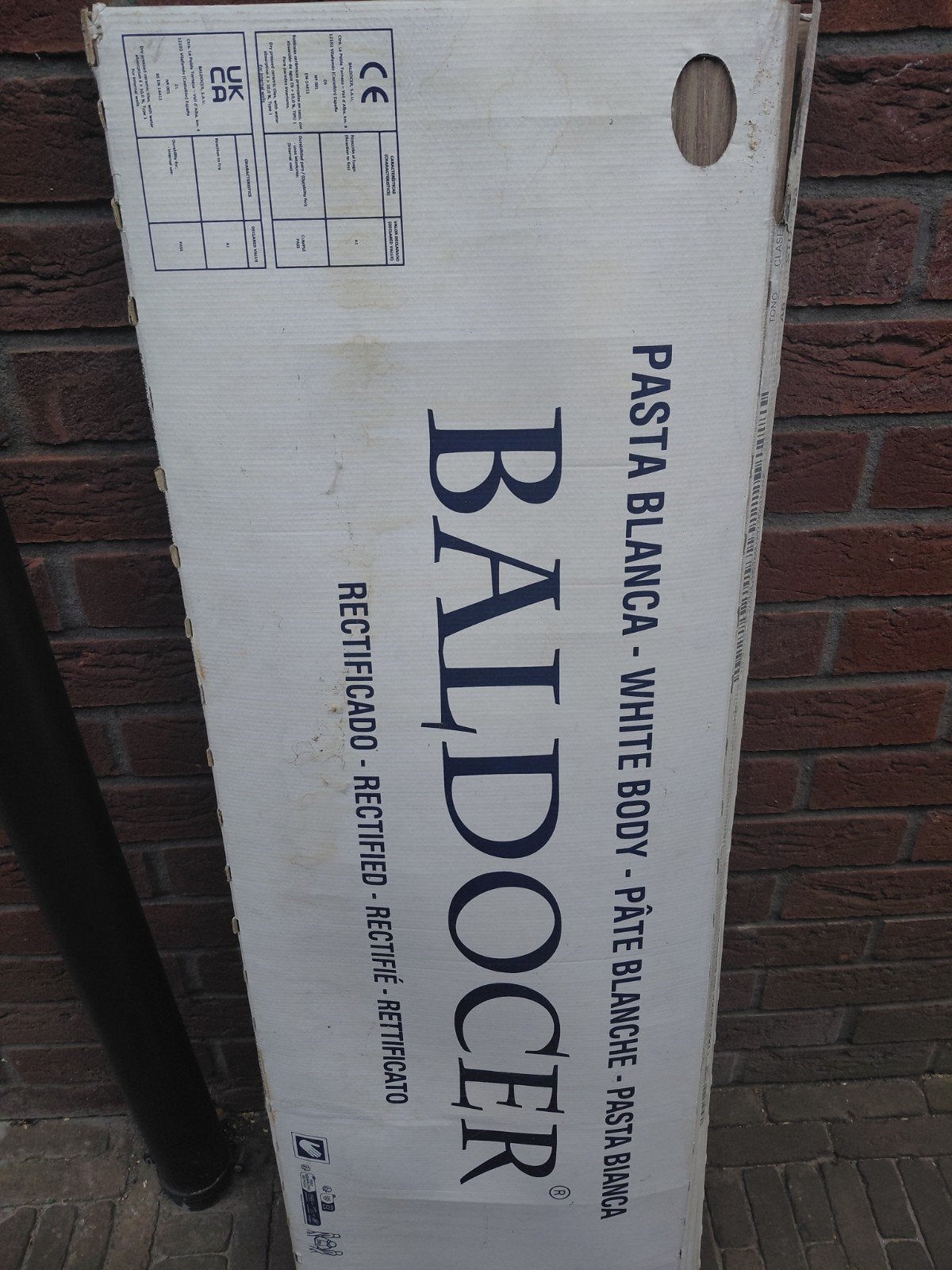 Nieuwe Baldocer Larchwood IPE Rectificado wandtegels, Ophalen, 60 cm of meer, Nieuw, Minder dan 5 m²