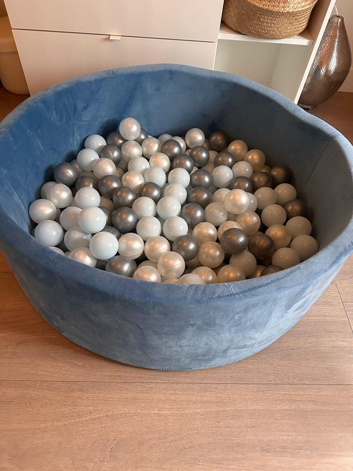 Blauwe ballenbak met ballen (merk Kidsdouche), Ophalen of Verzenden, Zo goed als nieuw, Overige typen