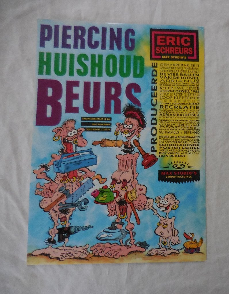 Eric Schreurs verzameling 'Kleffe Plakkers' (1993), Ophalen, Eric Schreurs, Eén stripboek, Zo goed als nieuw