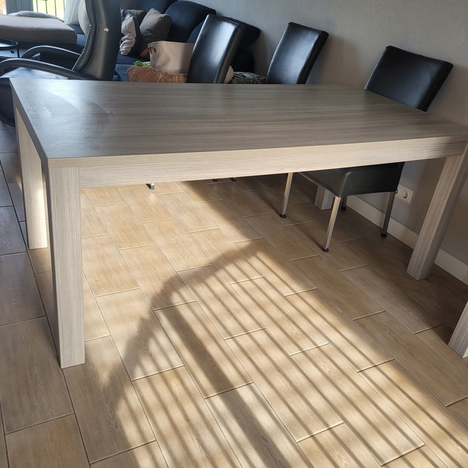 Eettafel, Huis en Inrichting, Ophalen, Gebruikt, 50 tot 100 cm, 150 tot 200 cm