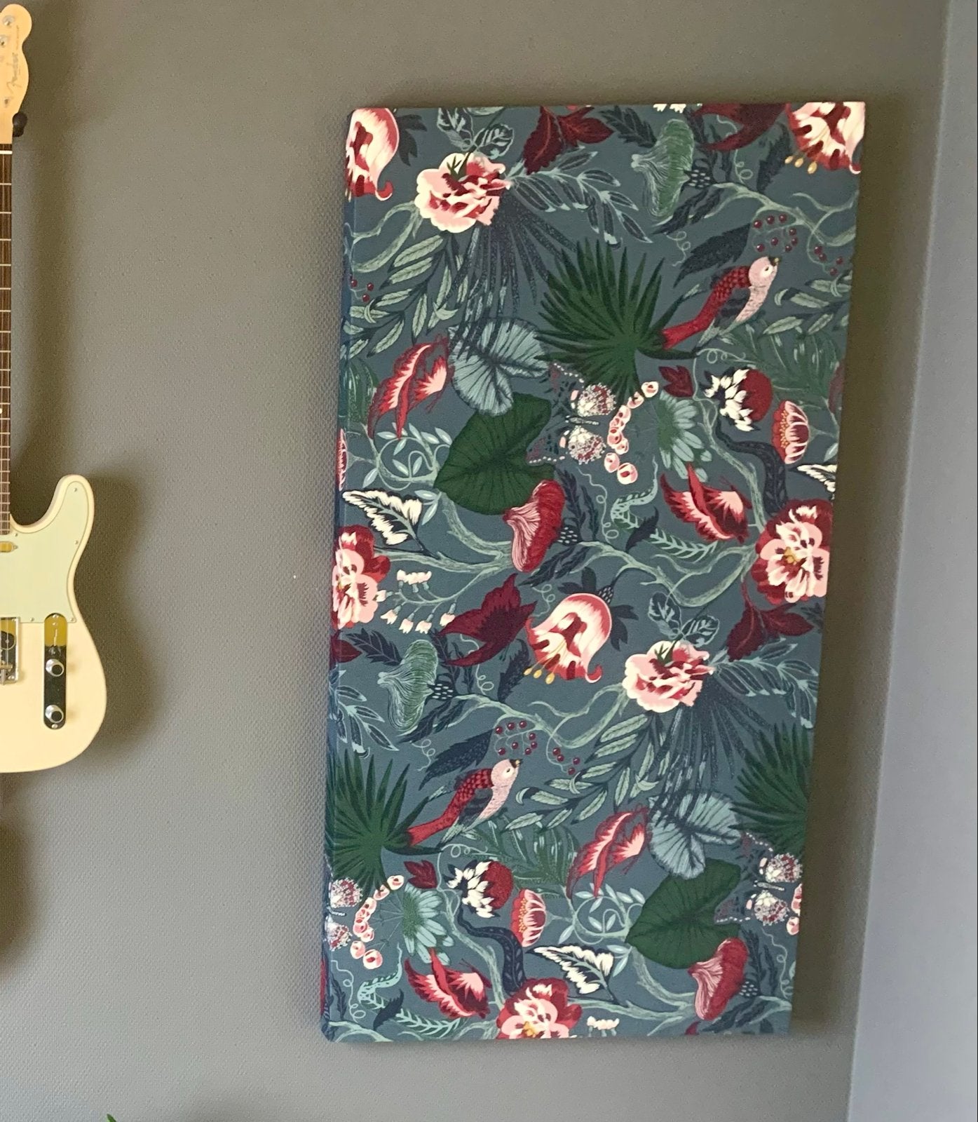 NoviSono XL Tropisch Akoestisch Paneel - 125x65x5cm, Ophalen, Meerkleurig, Zo goed als nieuw, Modern