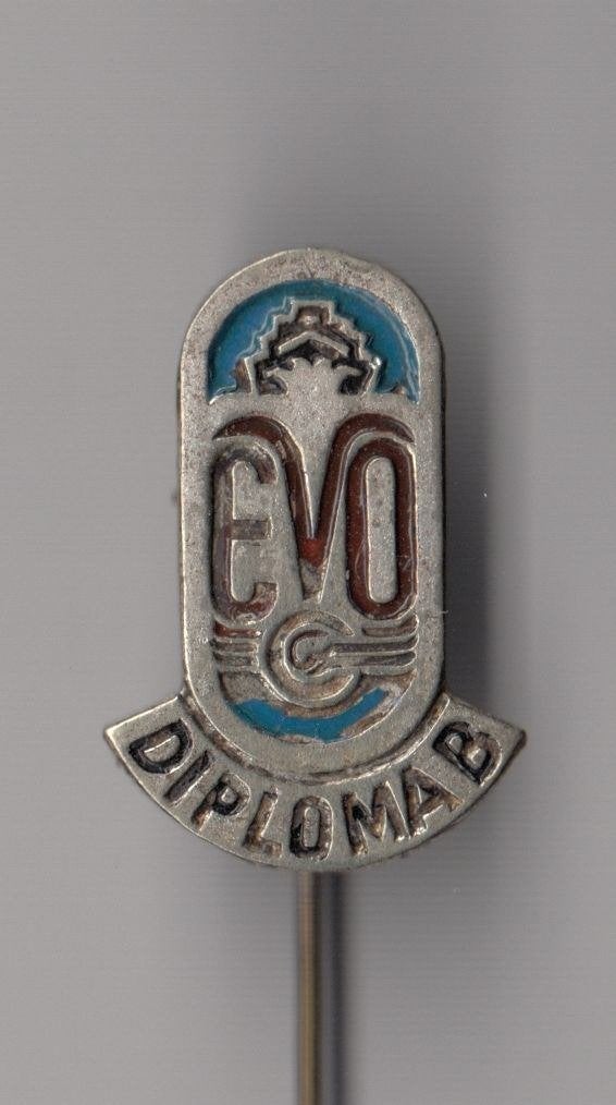 EVO Diploma B speldje, Verzamelen, Gebruikt, Niet vindbaar, Niet vindbaar, Speldje of Pin
