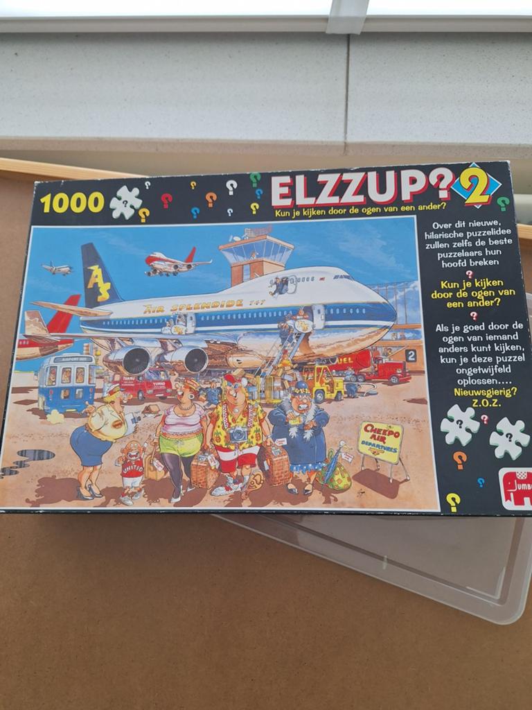 Puzzel 1000st, Ophalen, 500 t/m 1500 stukjes, Zo goed als nieuw