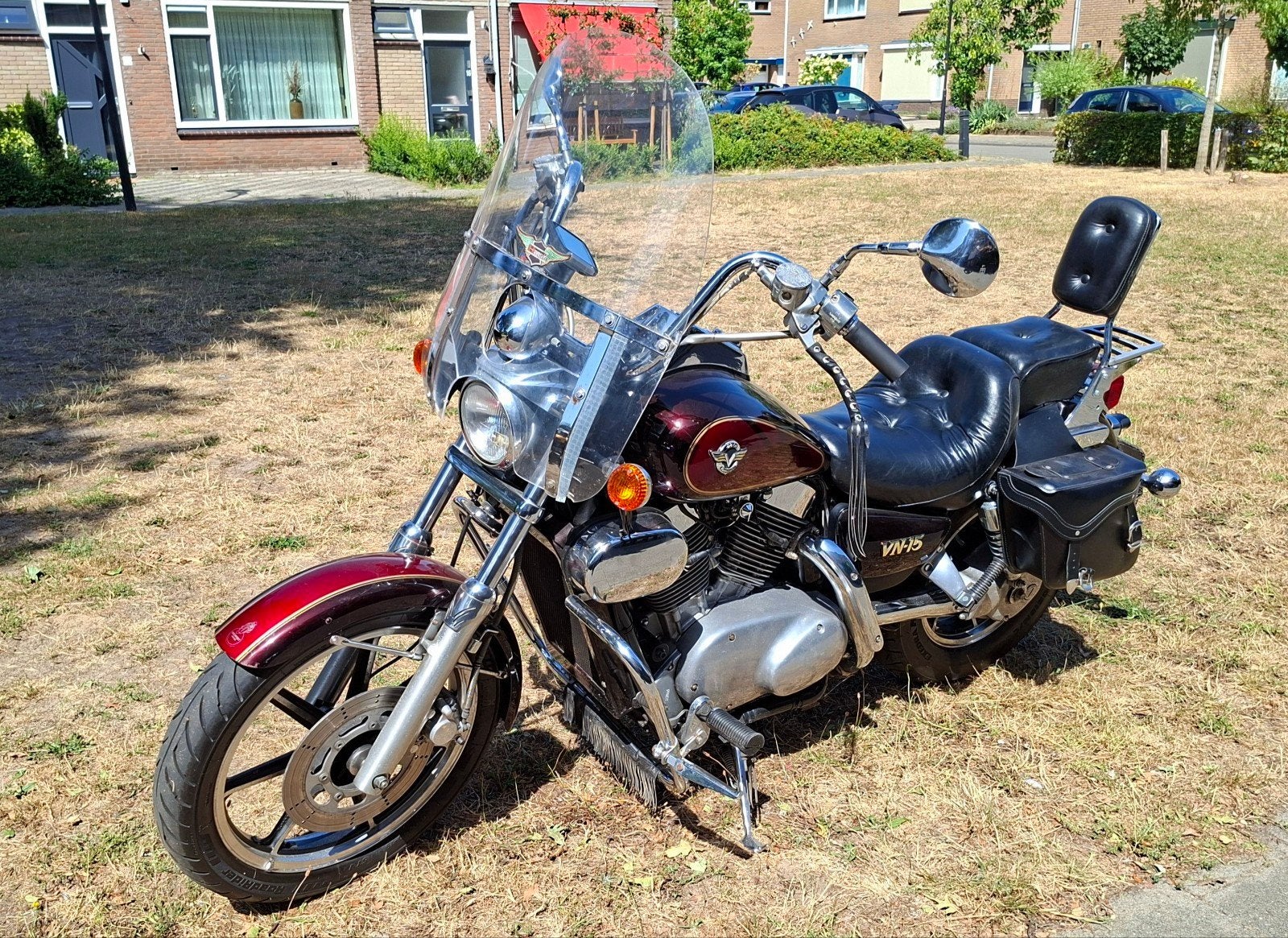 Kawasaki VN 1500 uit 1990 - Rijdt nog als een zonnetje!, Bedrijf, Chopper