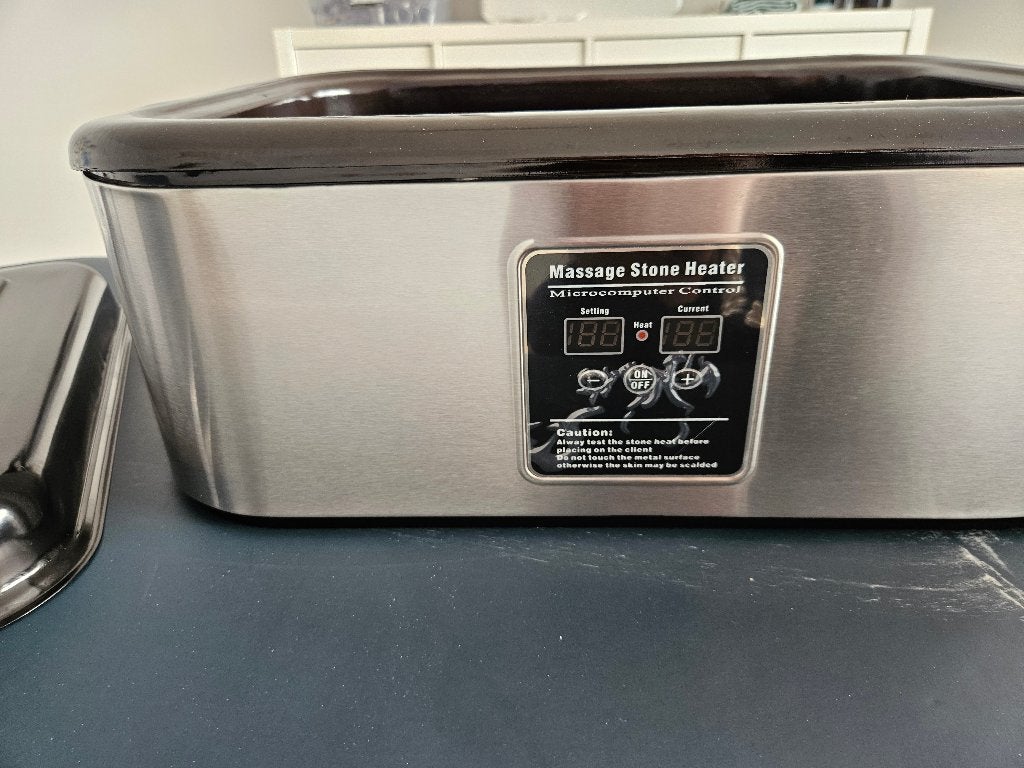 Hotstone set, Ophalen, Zo goed als nieuw, Hotstone