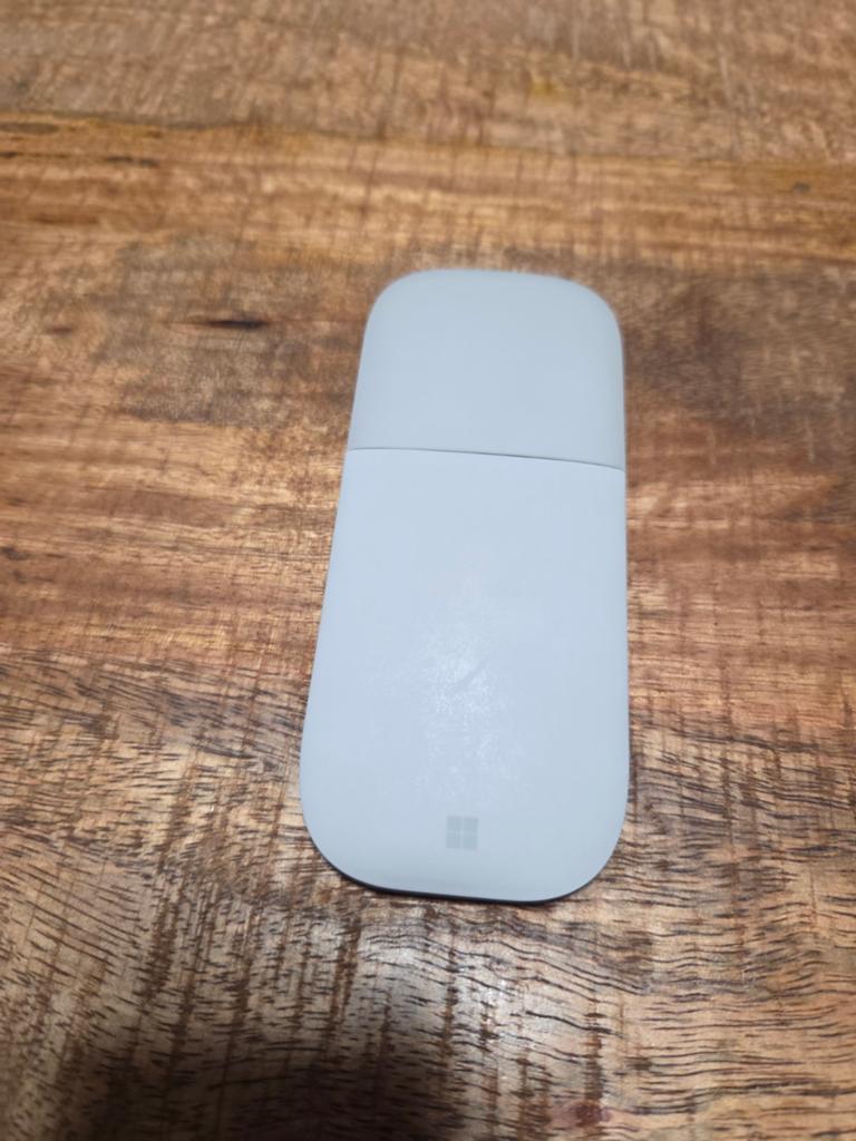Microsoft Surface Arc muis stijlvol grijs, Computers en Software, Ophalen of Verzenden, Zo goed als nieuw, Ergonomisch